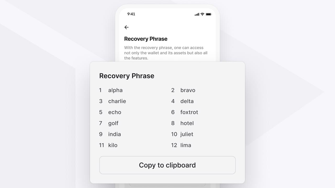 Importing an existing wallet into the newly updated WEMIX PLAY application.