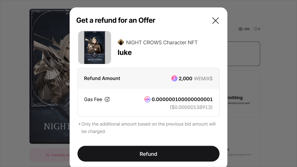 Get a refund for an Offer